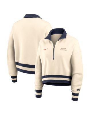 Nike Женская толстовка Auburn Tigers Legacy Half-Zip, цвет tan