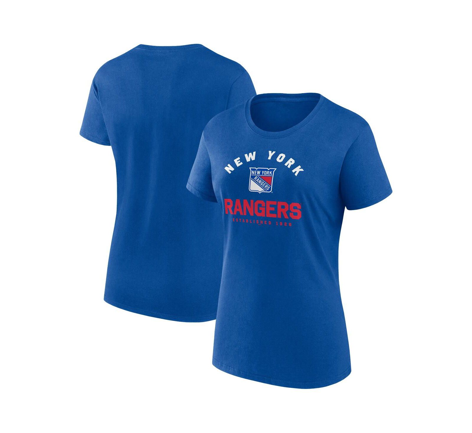 Logo Athletic Женская футболка New York Rangers Blue