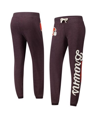 Женские брюки G-III 4Her by Carl Banks коричневые, fleece, Cleveland Browns Scrimmage