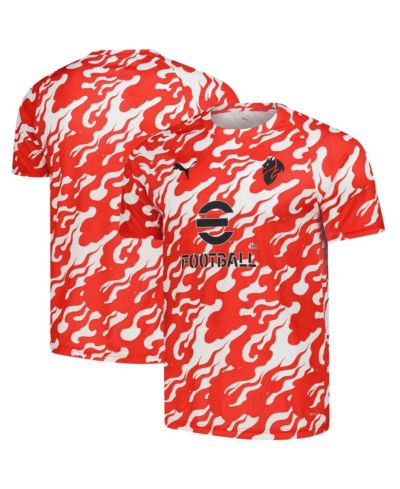 Puma Men's Red AC Milan 2025/26 Pre-Match DryCell Training Jersey