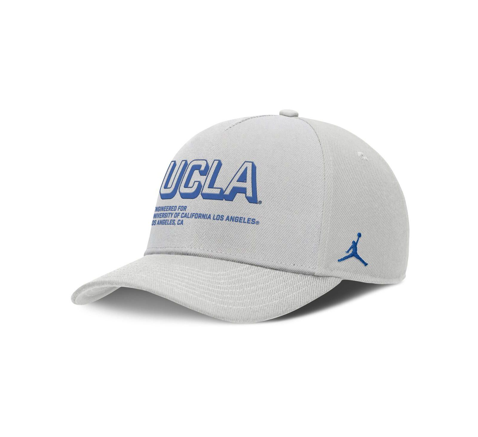 Мужская бейсболка Jordan Gray UCLA Bruins 2025 Sideline Dust