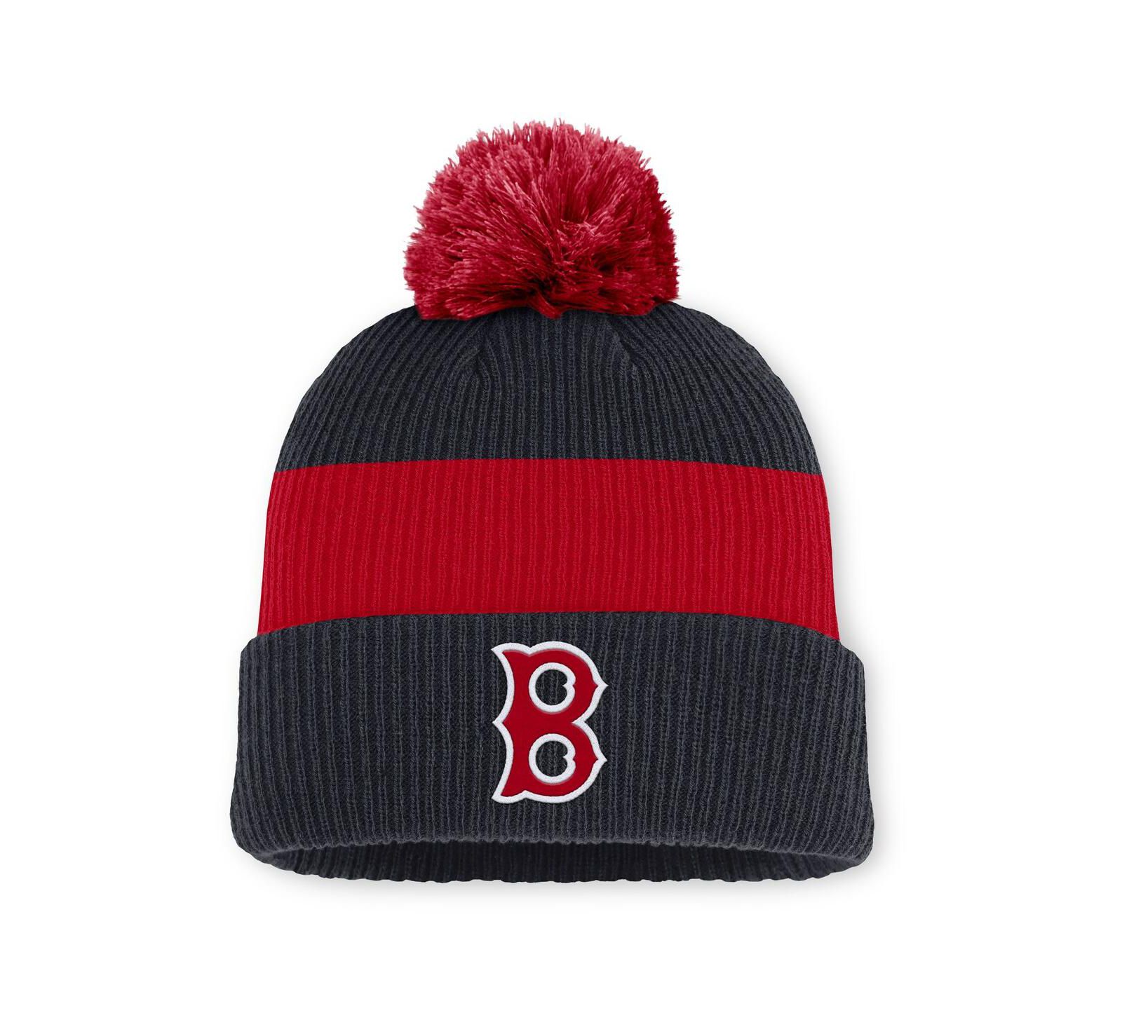 Nike Мужская шапка с помпоном Navy/Red Boston Red Sox Cooperstown Collection