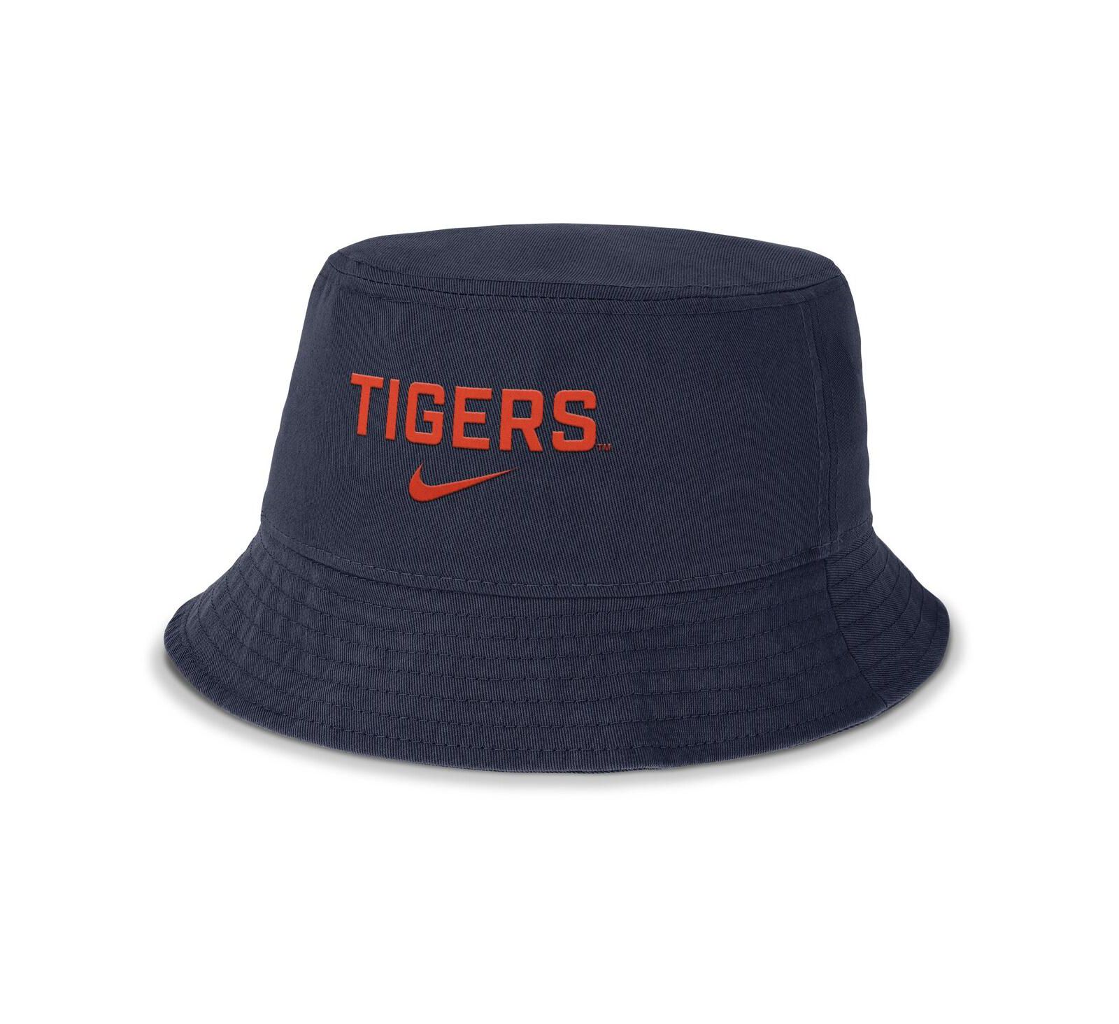 Nike Мужской Navy Auburn Tigers Apex Primetime Bucket Hat