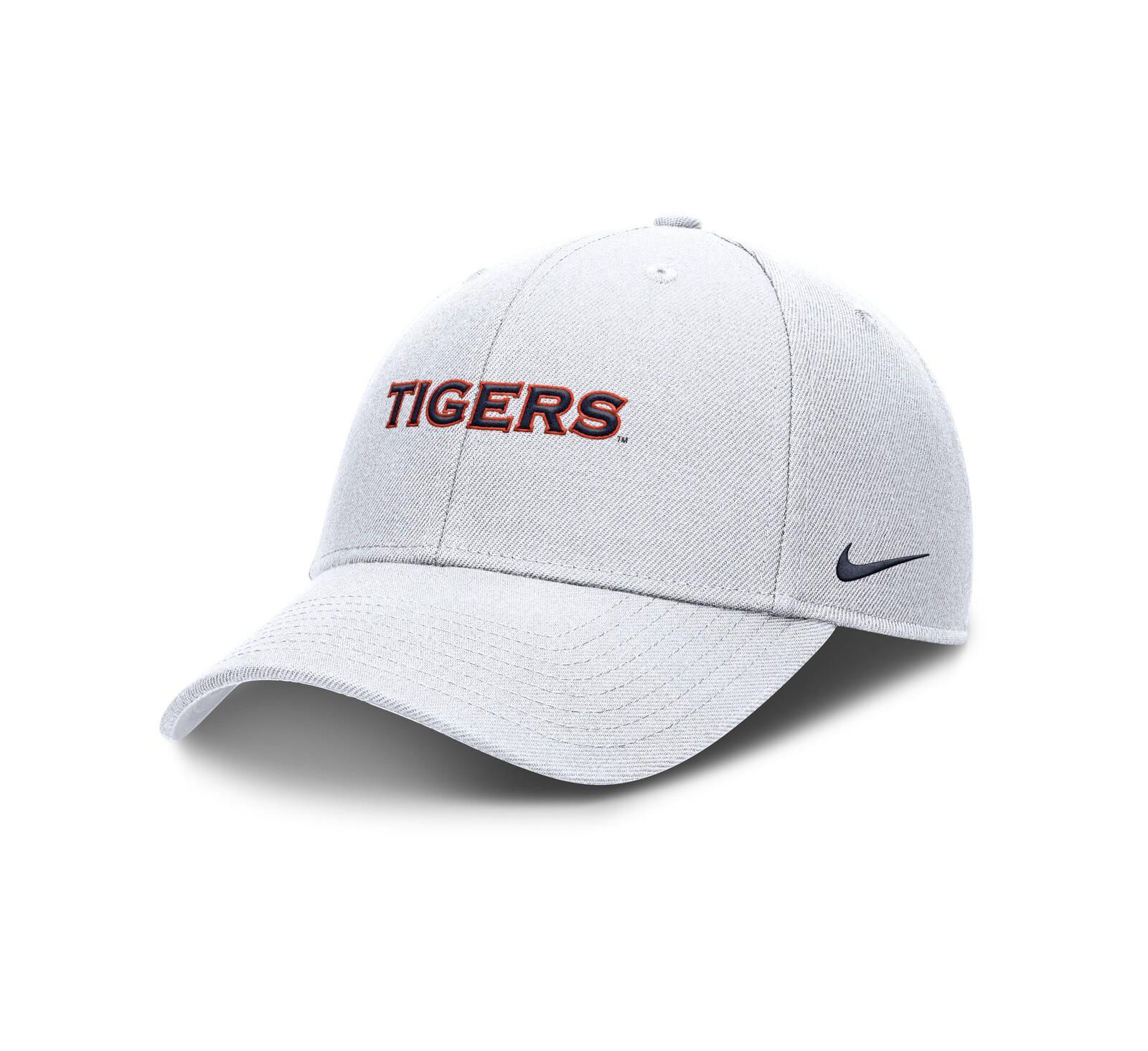 Nike Men's White Auburn Tigers 2025 On-Field Gameday Rise Adjustable Hat