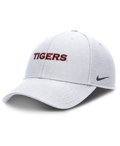 Nike Men's White Auburn Tigers 2025 On-Field Gameday Rise Adjustable Hat