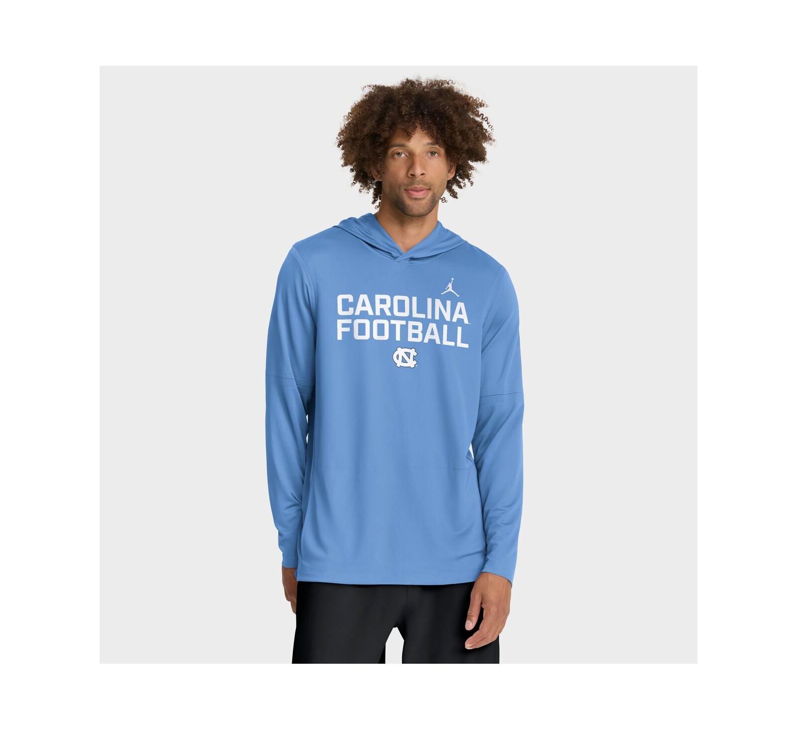 Jordan Мужское худи-футболка North Carolina Tar Heels 2025