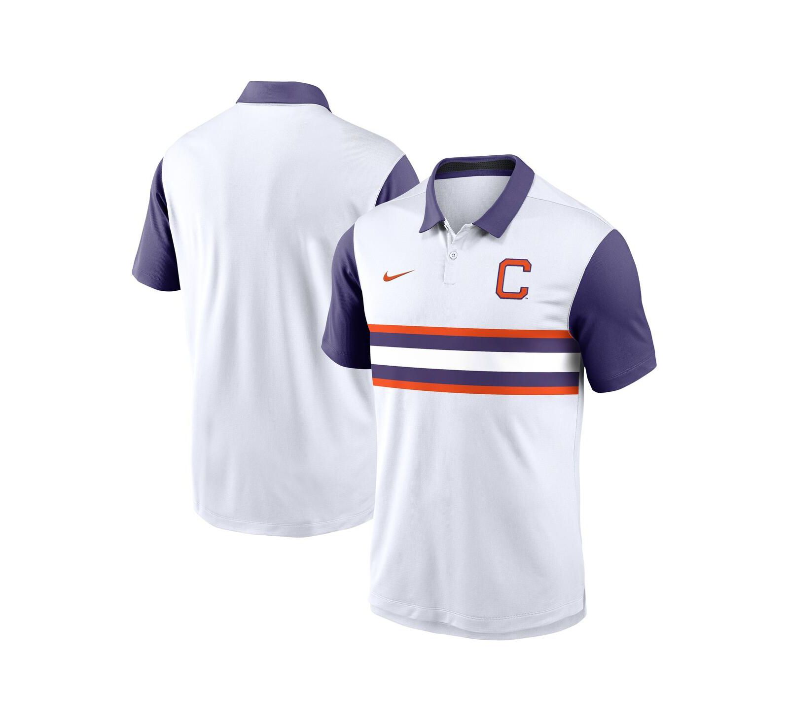 Nike Мужская polo-рубашка Clemson Tigers Athletic Prep Alt Logo Vapor Performance