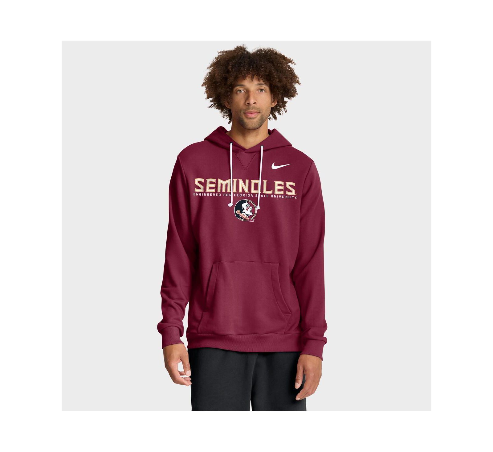 Худи Nike Men's Garnet Florida State Seminoles 2025 Sideline Standard Issue Dri-FIT темно-бордовое