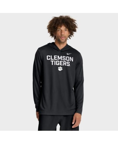 Nike Мужская толстовка с длинным рукавом Clemson Tigers 2025 Sideline Performance