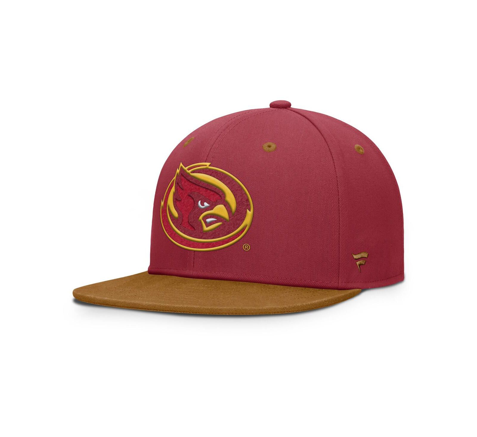 Fanatics Men's Cardinal/Brown Iowa State Cyclones NoBo Fitted Hat
