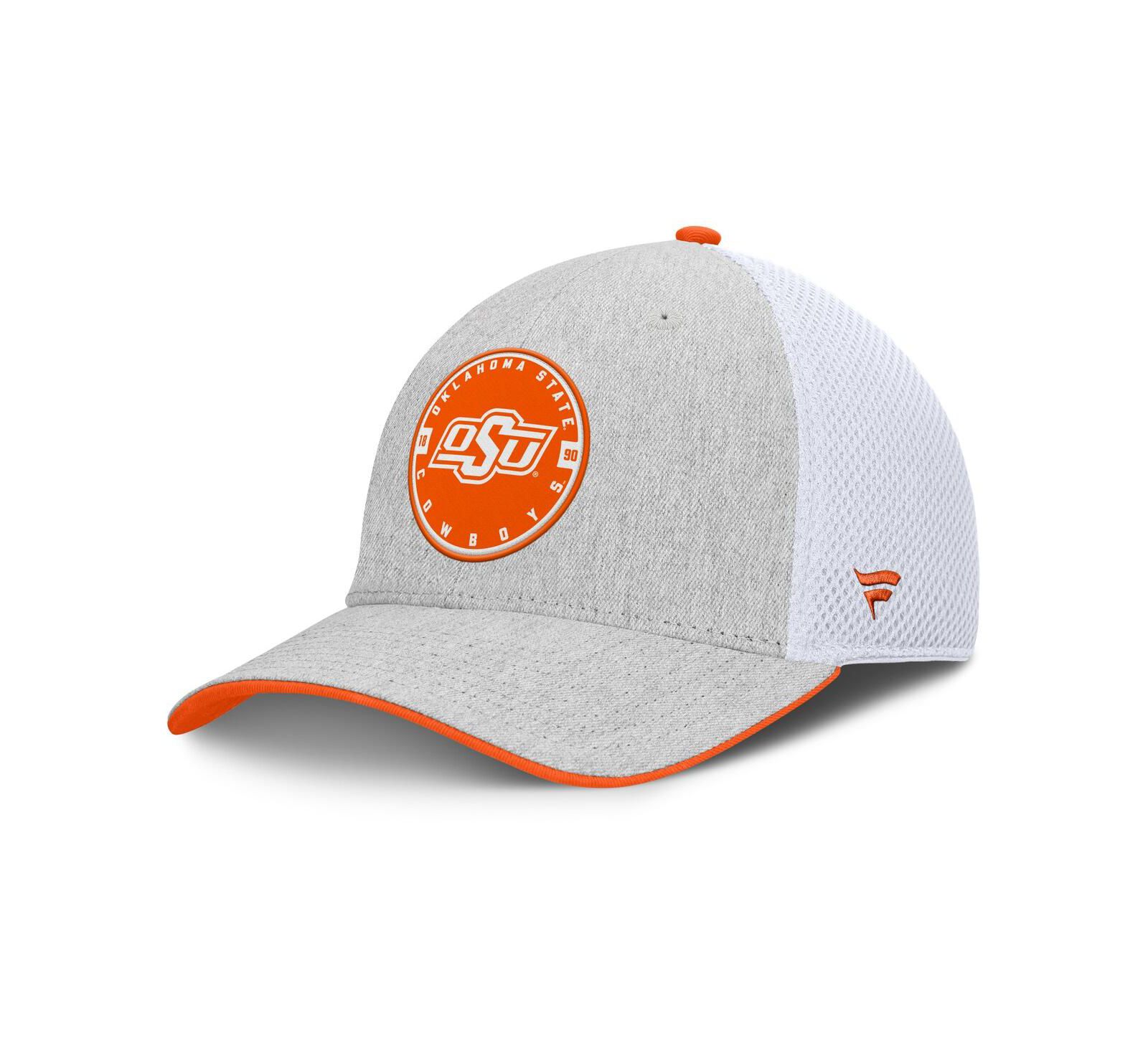 Fanatics Мужская кепка Oklahoma State Cowboys Trigger Flex Heather Gray