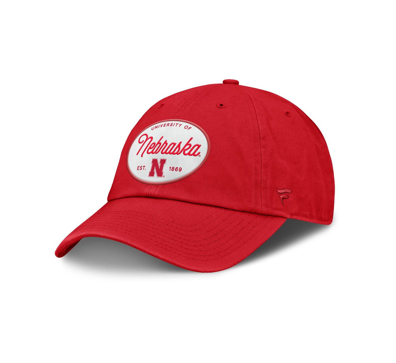 Женская кепка Fanatics Scarlet Nebraska Huskers Candid Adjustable