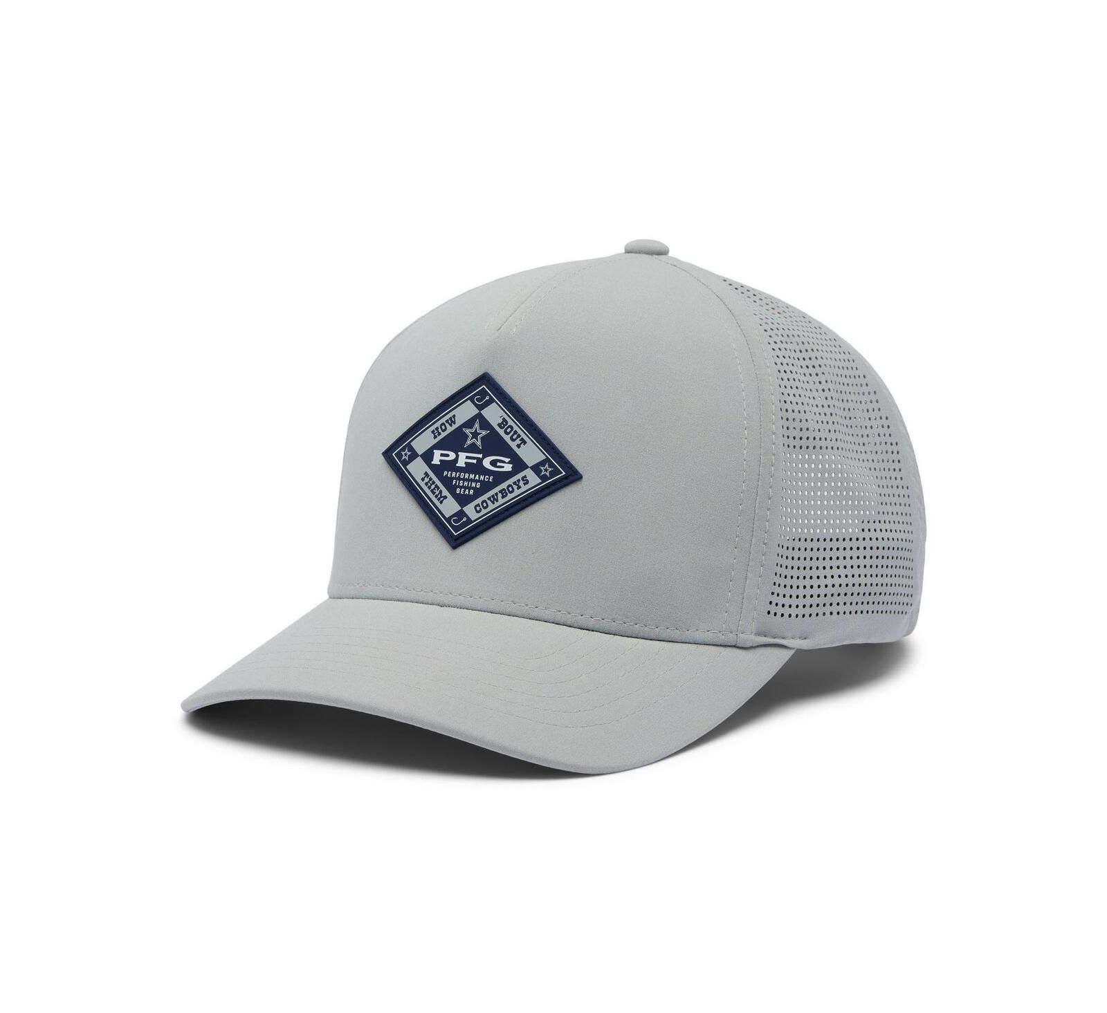 Columbia Men's Gray Dallas Cowboys Elite 3D Stretch Snap Hat
