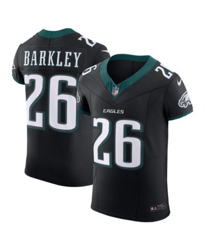 Nike Мужской Saquon Barkley Black Philadelphia Eagles Alternate Vapor F.U.S.E. Elite Jersey