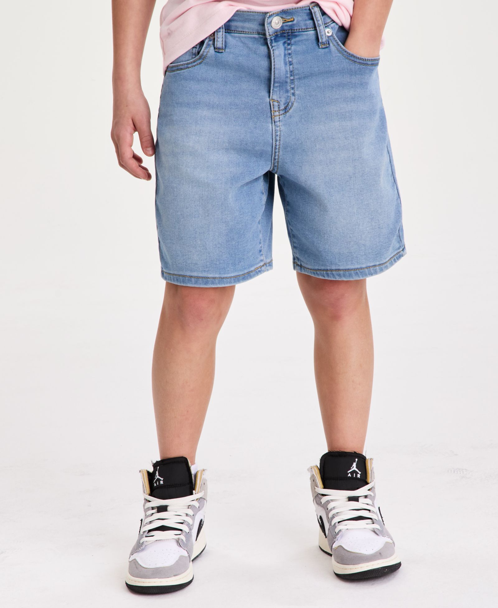 Epic Threads Boys' 5-20 Super Soft Stretch Knit Denim Shorts, Macy's Exclusive