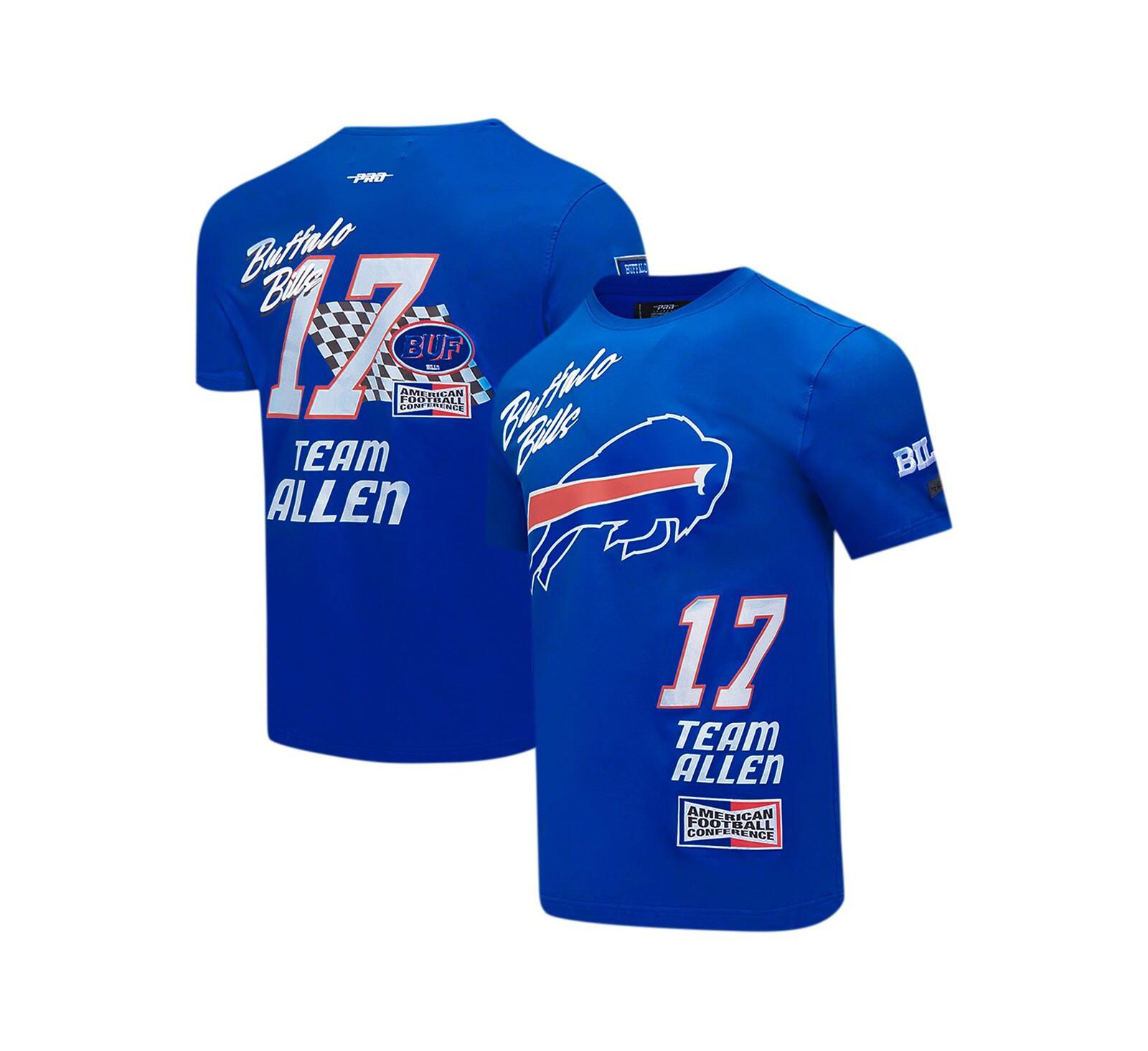 Pro Standard Мужской Josh Allen Royal Buffalo Bills Fast Lane Name & Number Player T-Shirt