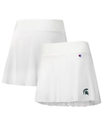 Champion Women's White Michigan State Spartans Tailgate Soft Touch Skort