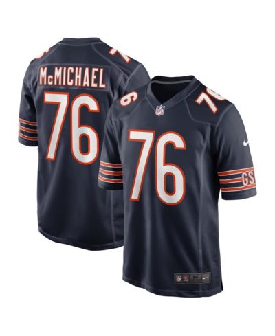 Nike Men's Steve McMichael Navy Chicago Bears Retired Player Game Jersey
