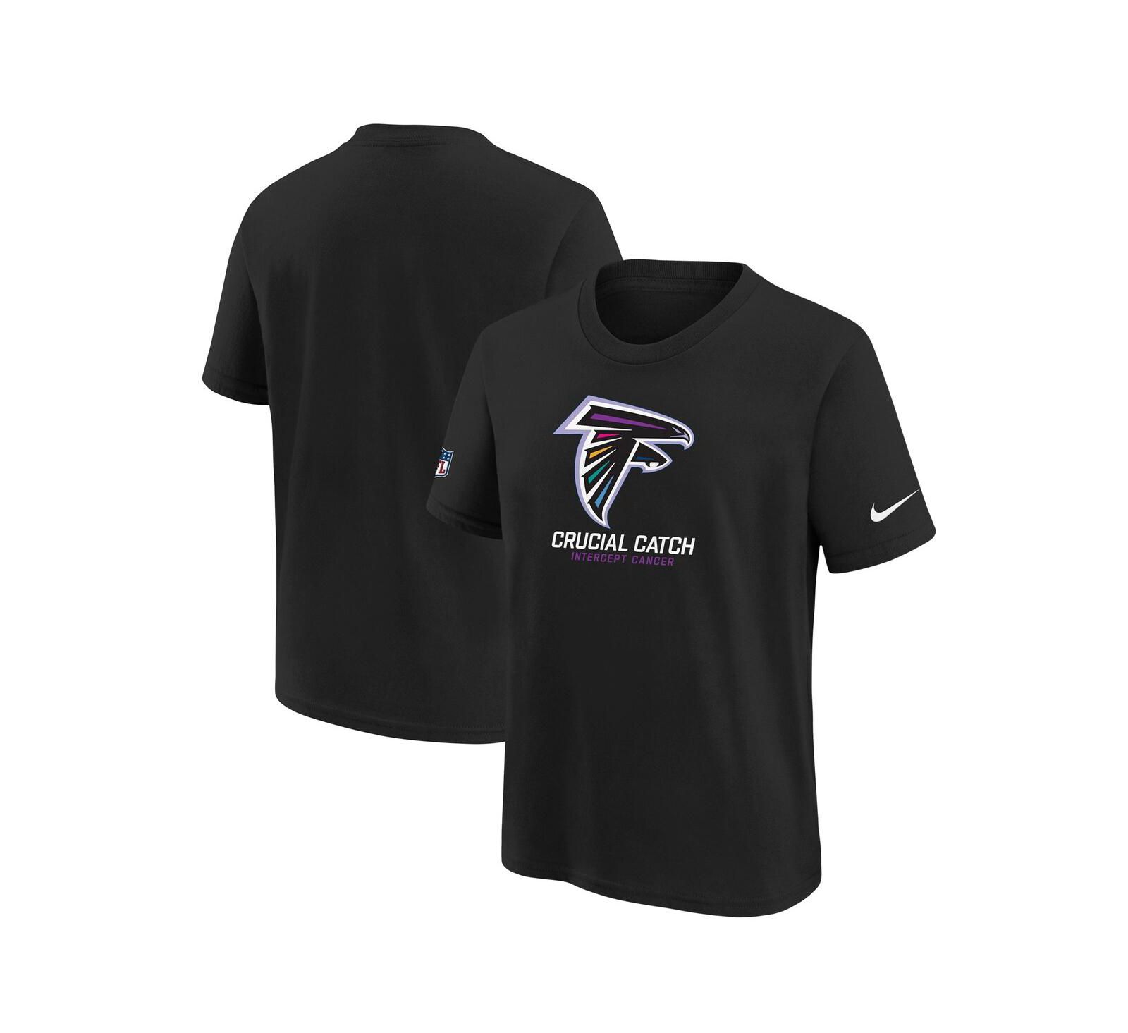 Детская футболка Nike Black Atlanta Falcons 2024 NFL Crucial Catch