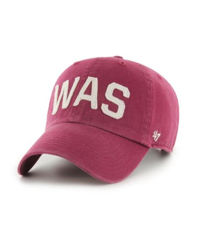 '47 Brand Women's Burgundy Washington Commanders Finley Clean Up Adjustable Hat