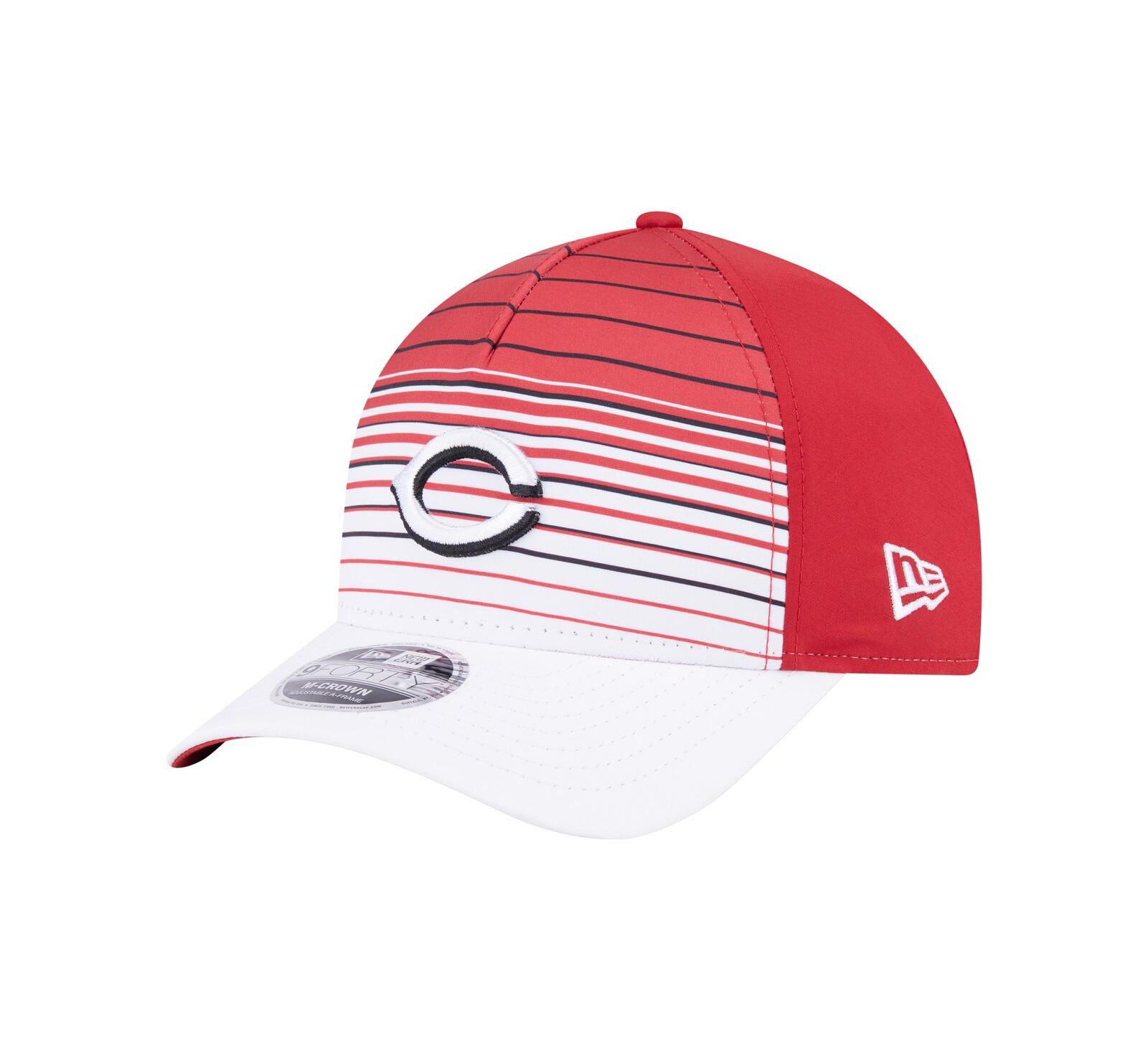 New Era Мужская кепка 9FORTY M-Crown регулируемая Cincinnati Reds Red Gradient