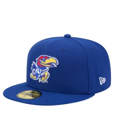 New Era Men's Royal Kansas Jayhawks Vault 59FIFTY Fitted Hat