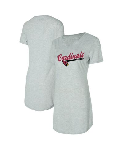 Женская ночная рубашка Concepts Sport Arizona Cardinals Gray