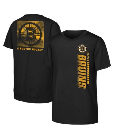 Outerstuff Big Boys and Girls Black Boston Bruins Atmosphere T-Shirt