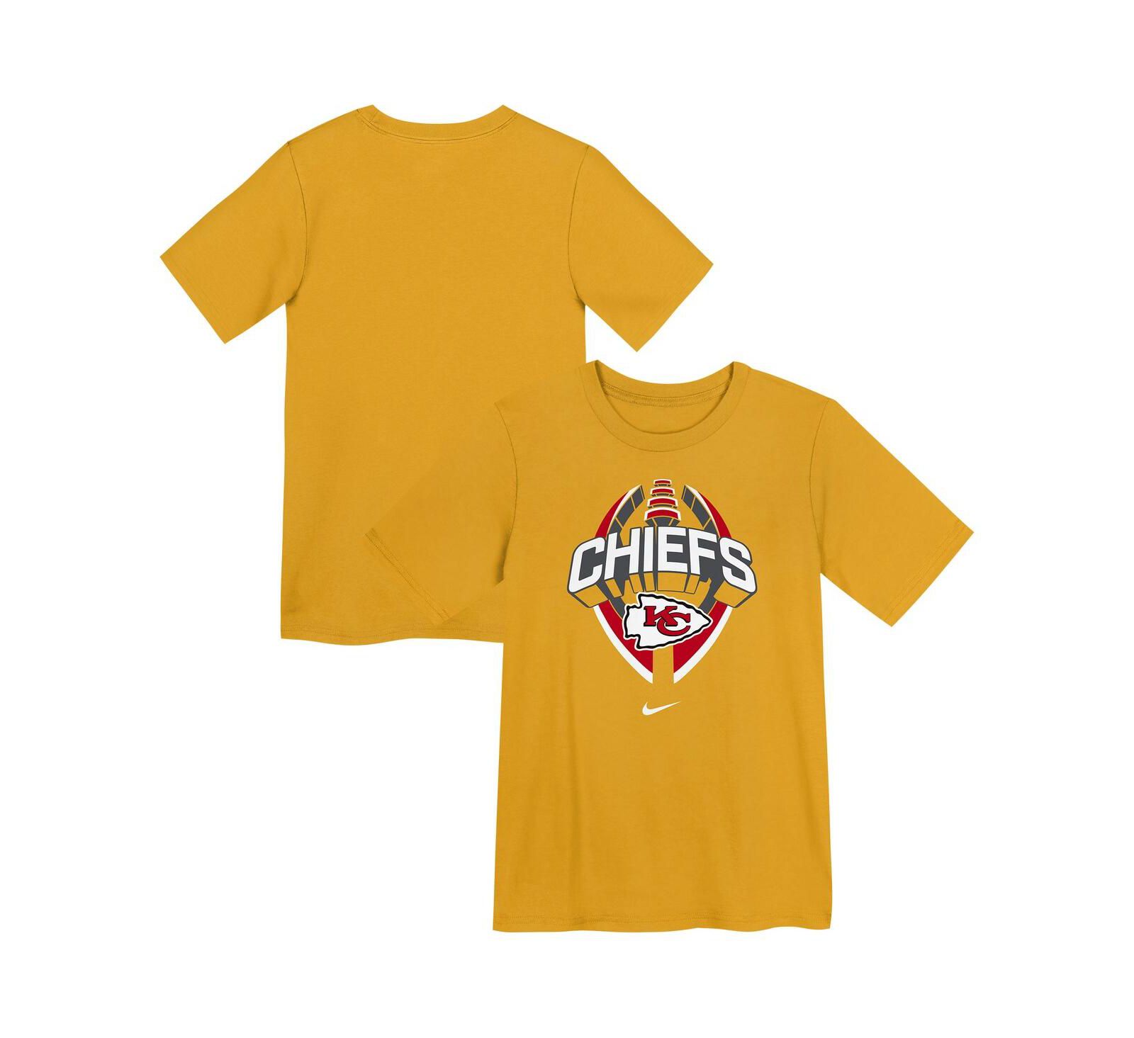 Детская футболка Nike Preschool Gold Kansas City Chiefs Icon Legend Performance