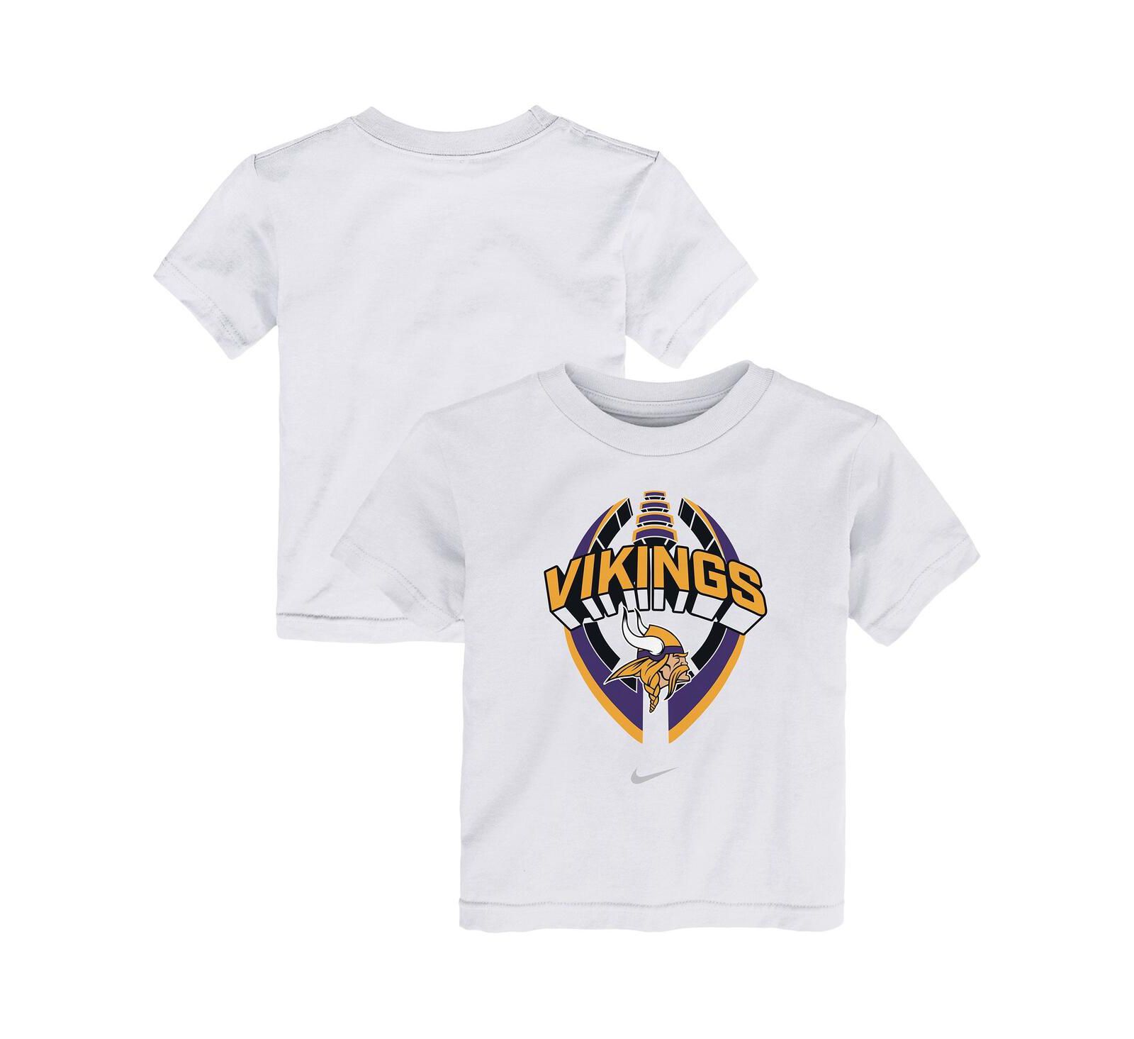 Детская футболка Nike White Minnesota Vikings Icon Legend