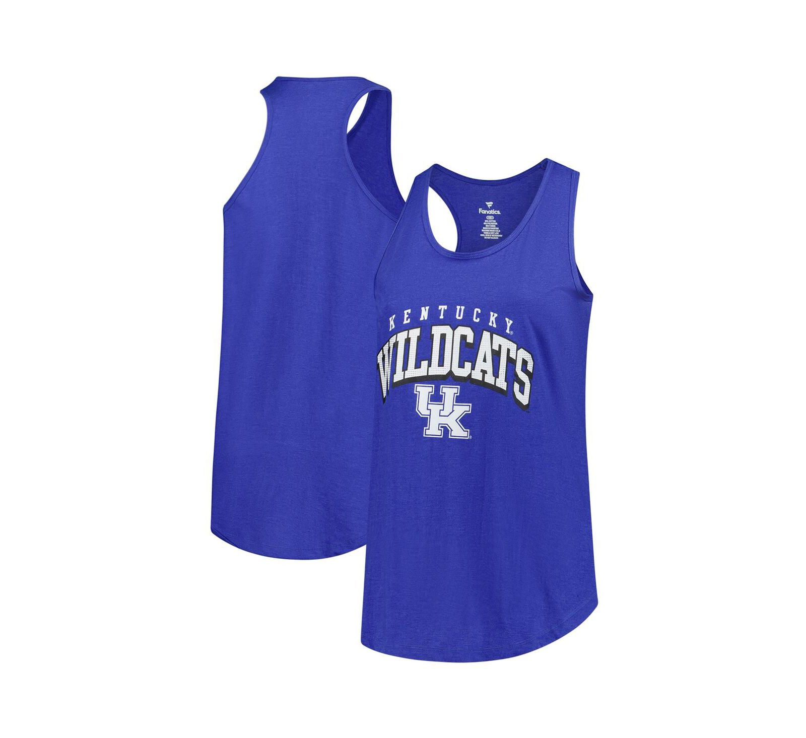Fanatics Женский топ-майка с принтом Kentucky Wildcats Plus Size