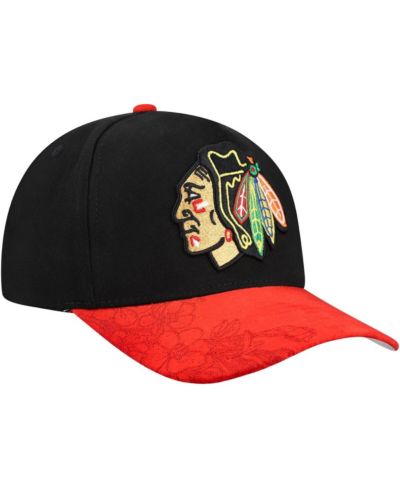 Mitchell & Ness кепка Chicago Blackhawks May Flowers Pro Crown, регулируемая