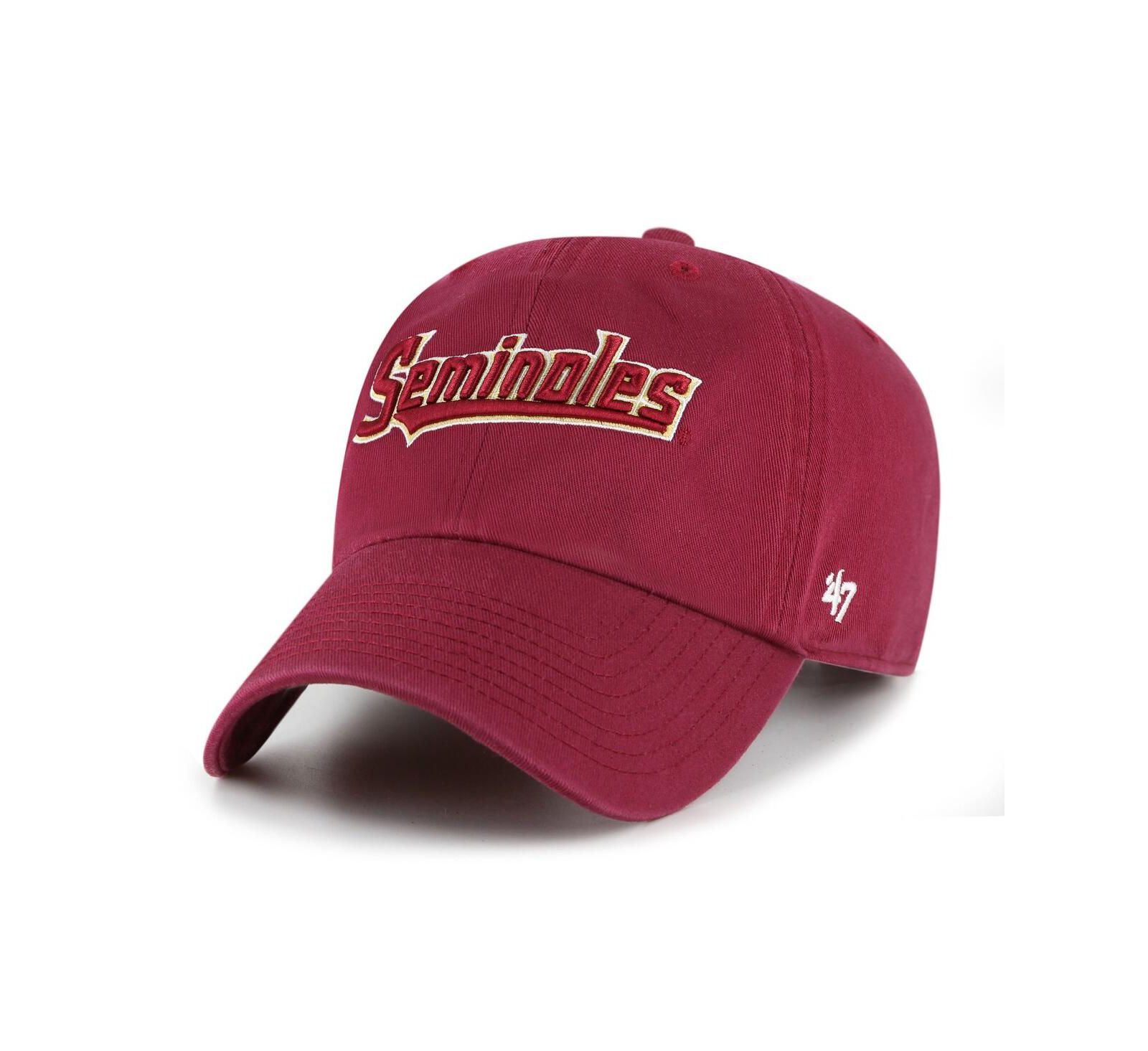 Мужская кепка '47 Brand Florida State Seminoles Clean Up