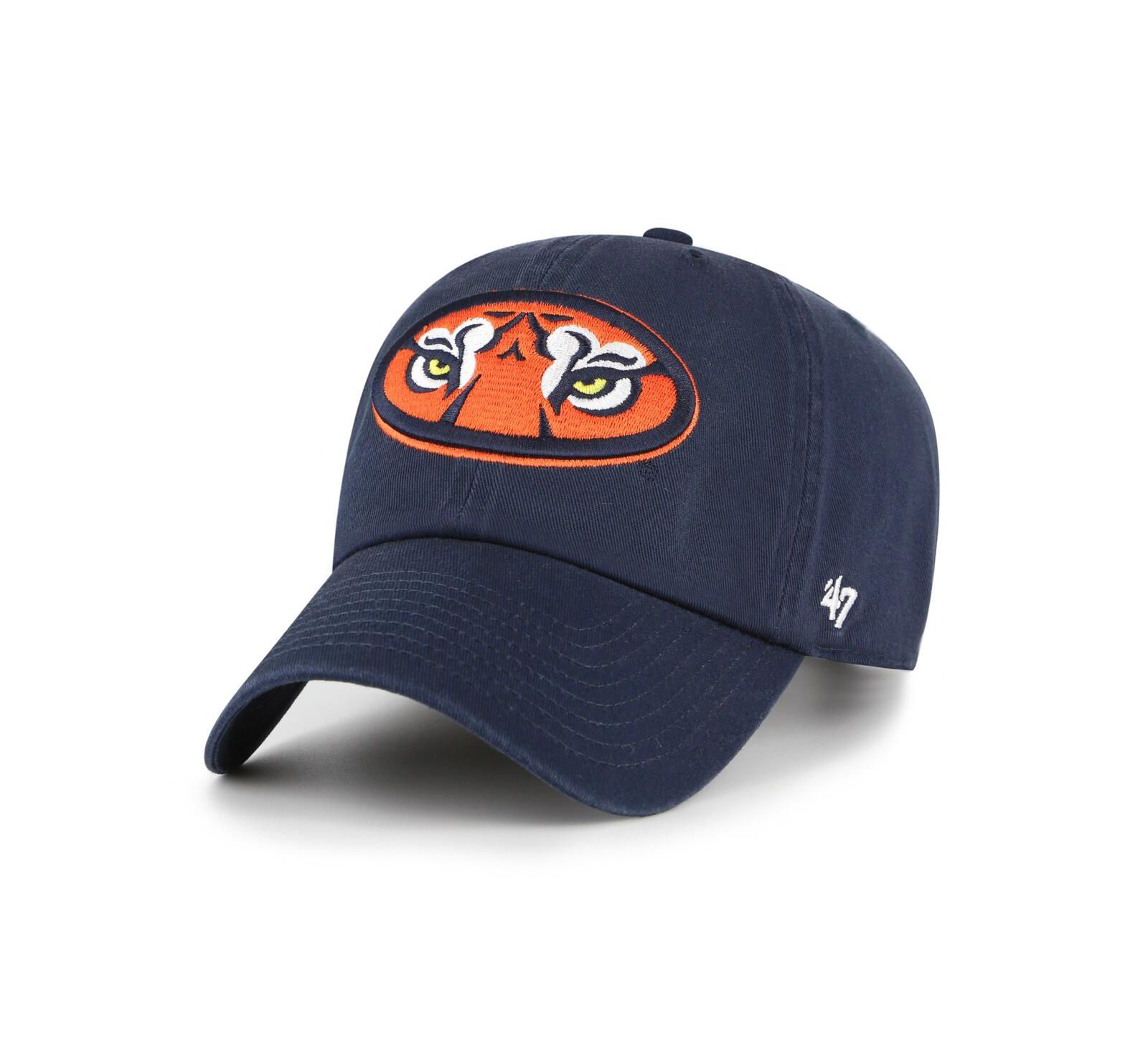 '47 Brand Мужская кепка Navy Auburn Tigers Clean Up регулируемая