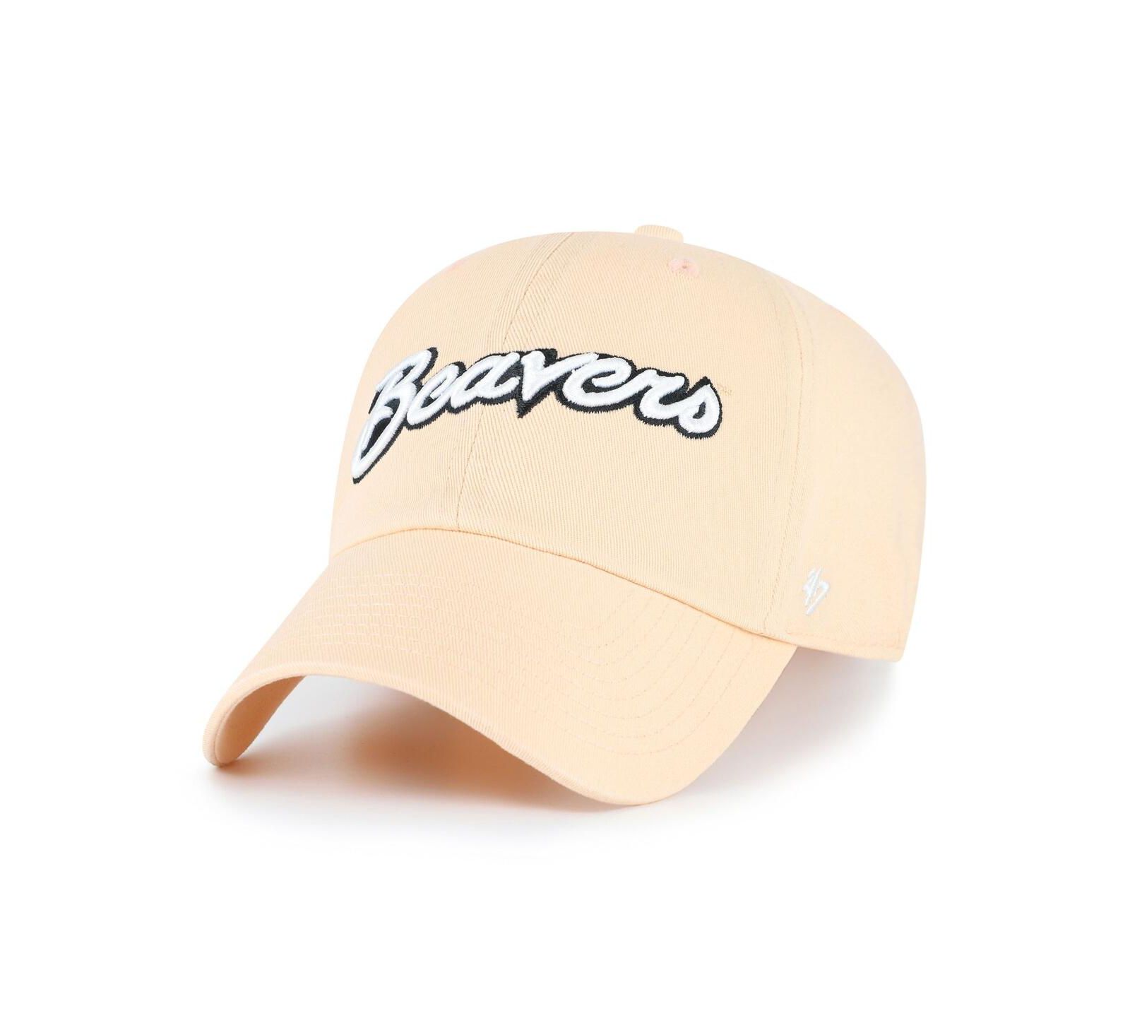 Мужская бежевая кепка '47 Brand Oregon State Beavers Clean Up Adjustable