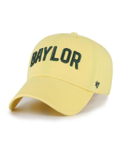 '47 Brand Мужская регулируемая кепка Maize Baylor Bears Clean Up