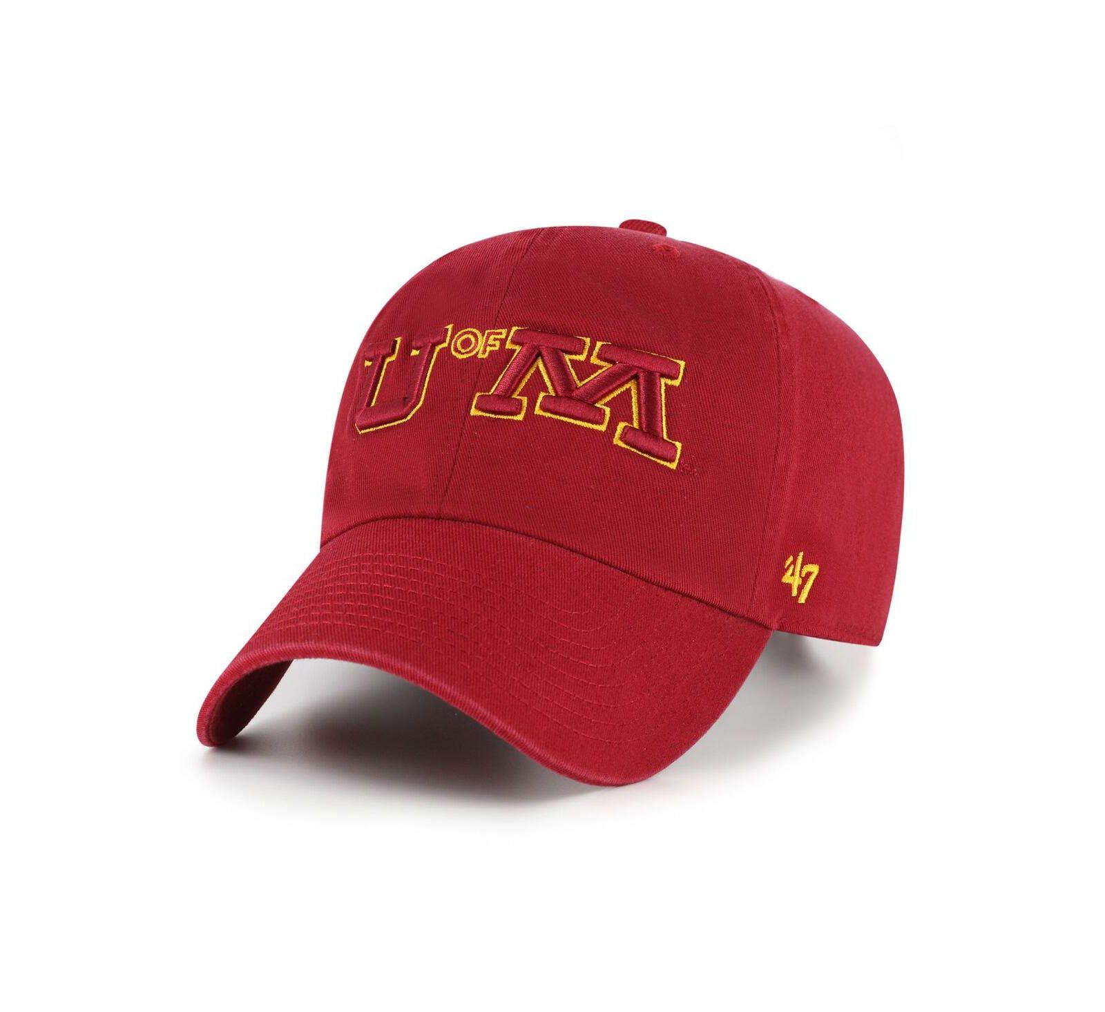 '47 Brand Men's Maroon Minnesota Golden Gophers Vault Clean Up Adjustable Hat
