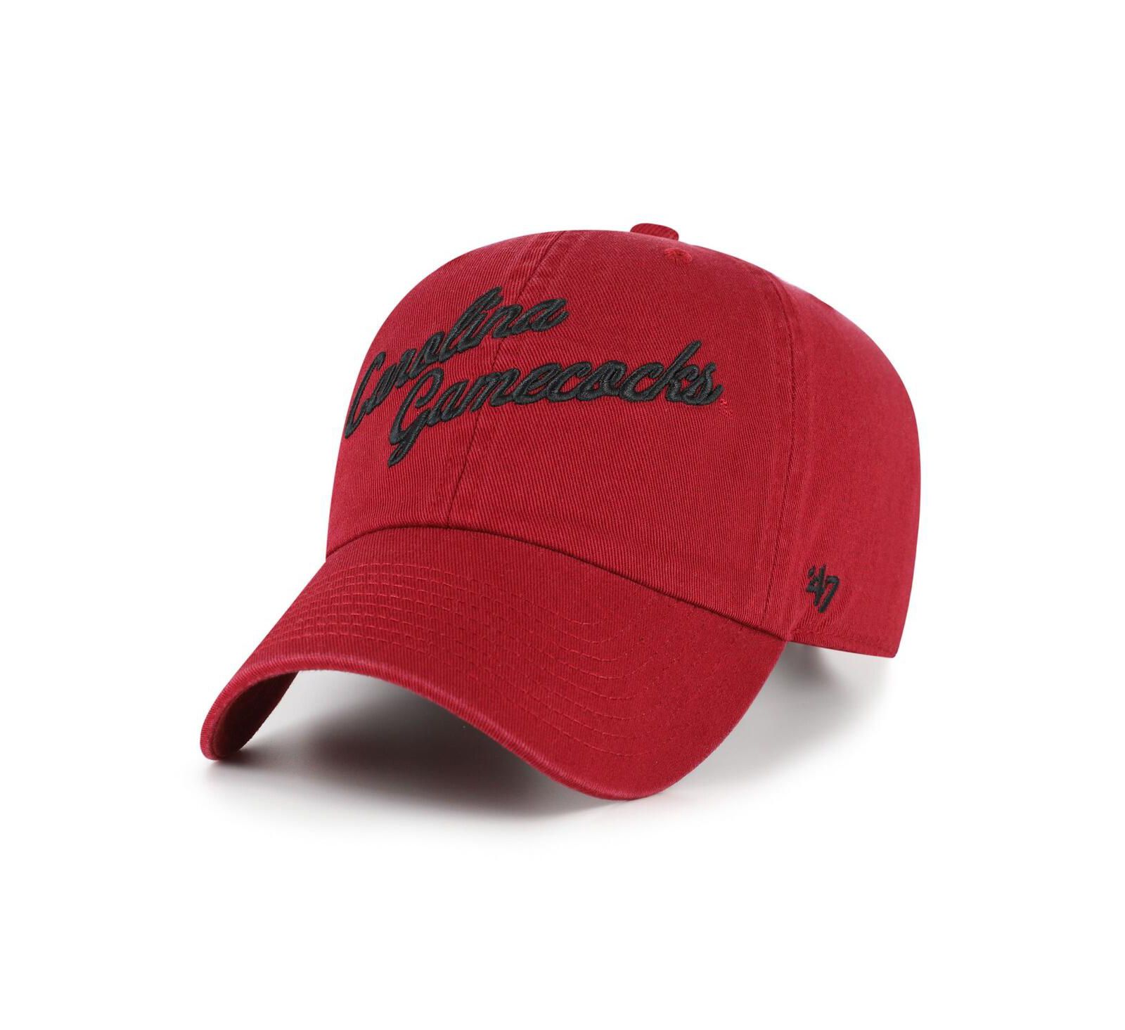 Мужская регулируемая кепка '47 Brand Garnet South Carolina Gamecocks Vault Clean Up