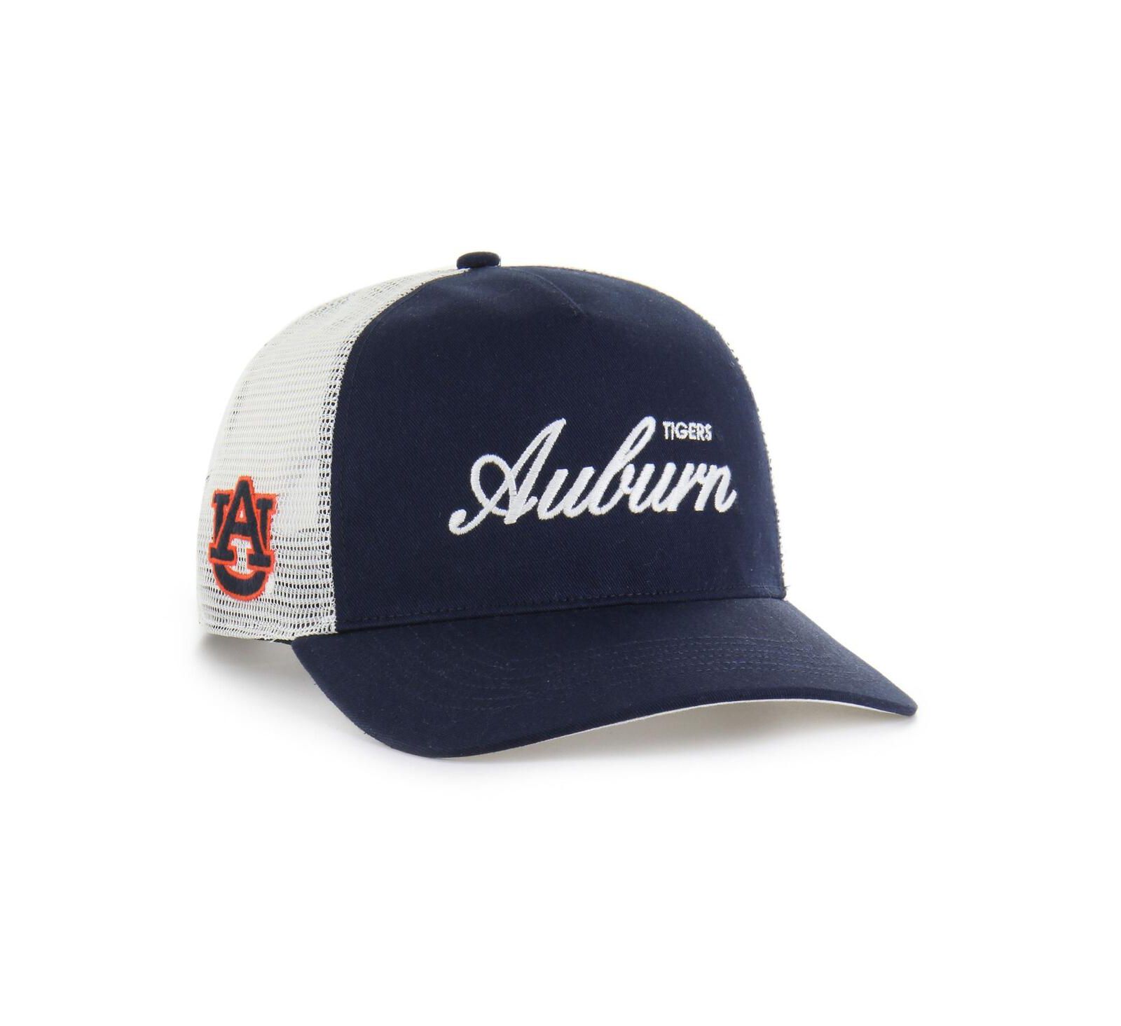 Кепка-тракер '47 Brand Men's и Women's Navy Auburn Tigers Contemporary Basics Foundation с регулируемым ремешком