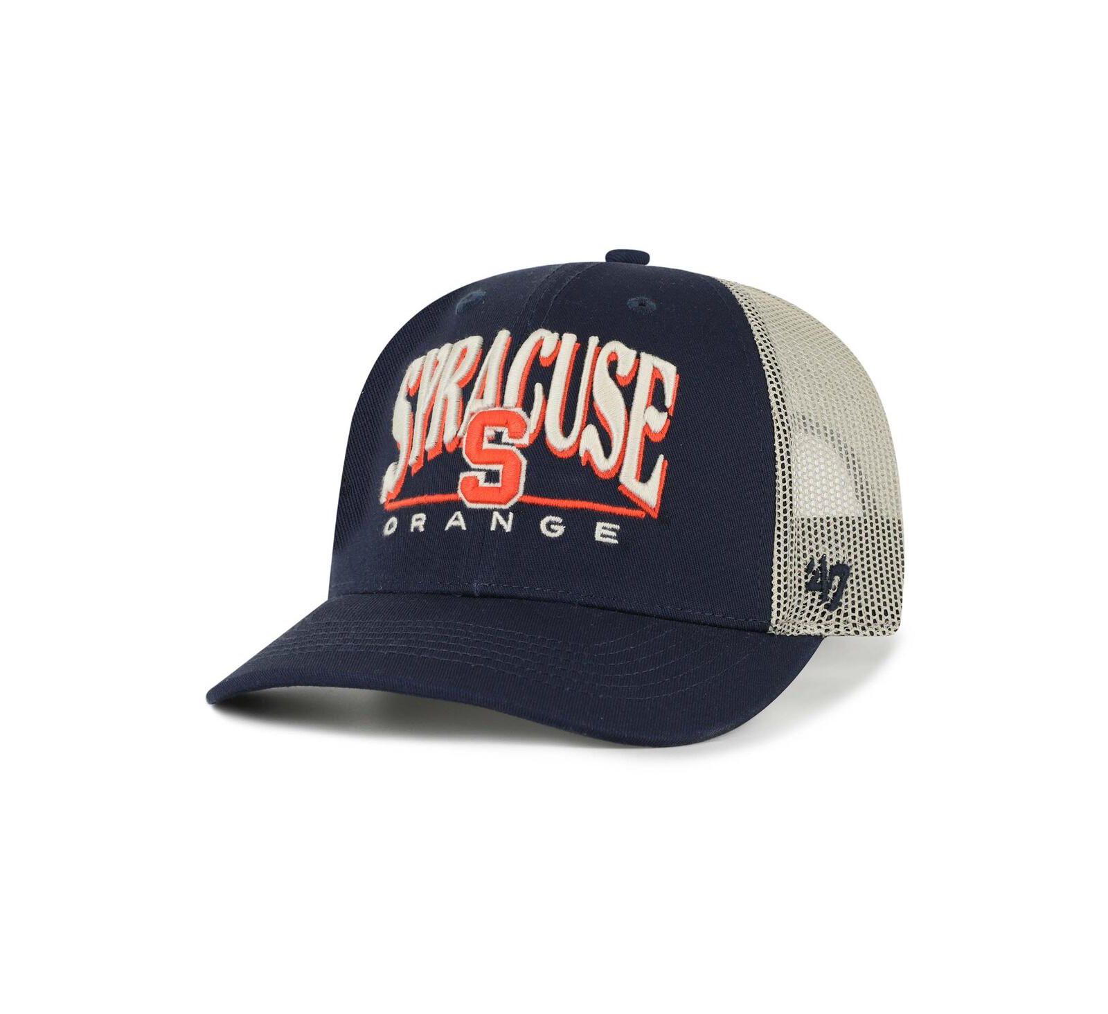 '47 Brand Men's Navy Syracuse Orange Arid Adjustable Trucker Hat