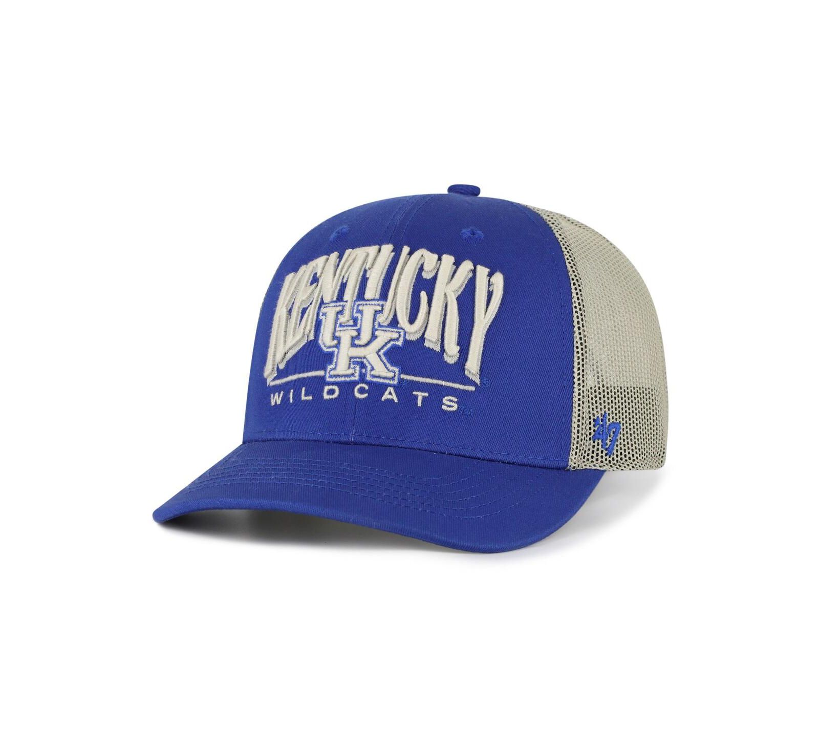 '47 Brand Men's Royal Kentucky Wildcats Arid Adjustable Trucker Hat
