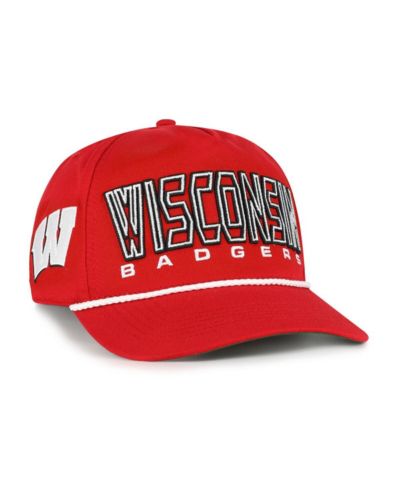 Детская кепка '47 Brand Red Wisconsin Badgers Byline Hitch Adjustable