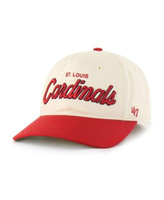 Мужская кепка '47 Brand Natural St. Louis Cardinals Crosstown Franchise Fitted Hat