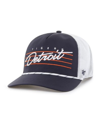 Кепка '47 Brand Мужская Detroit Tigers Brrr Downburst Mesh Hitch регулируемая темно-синяя