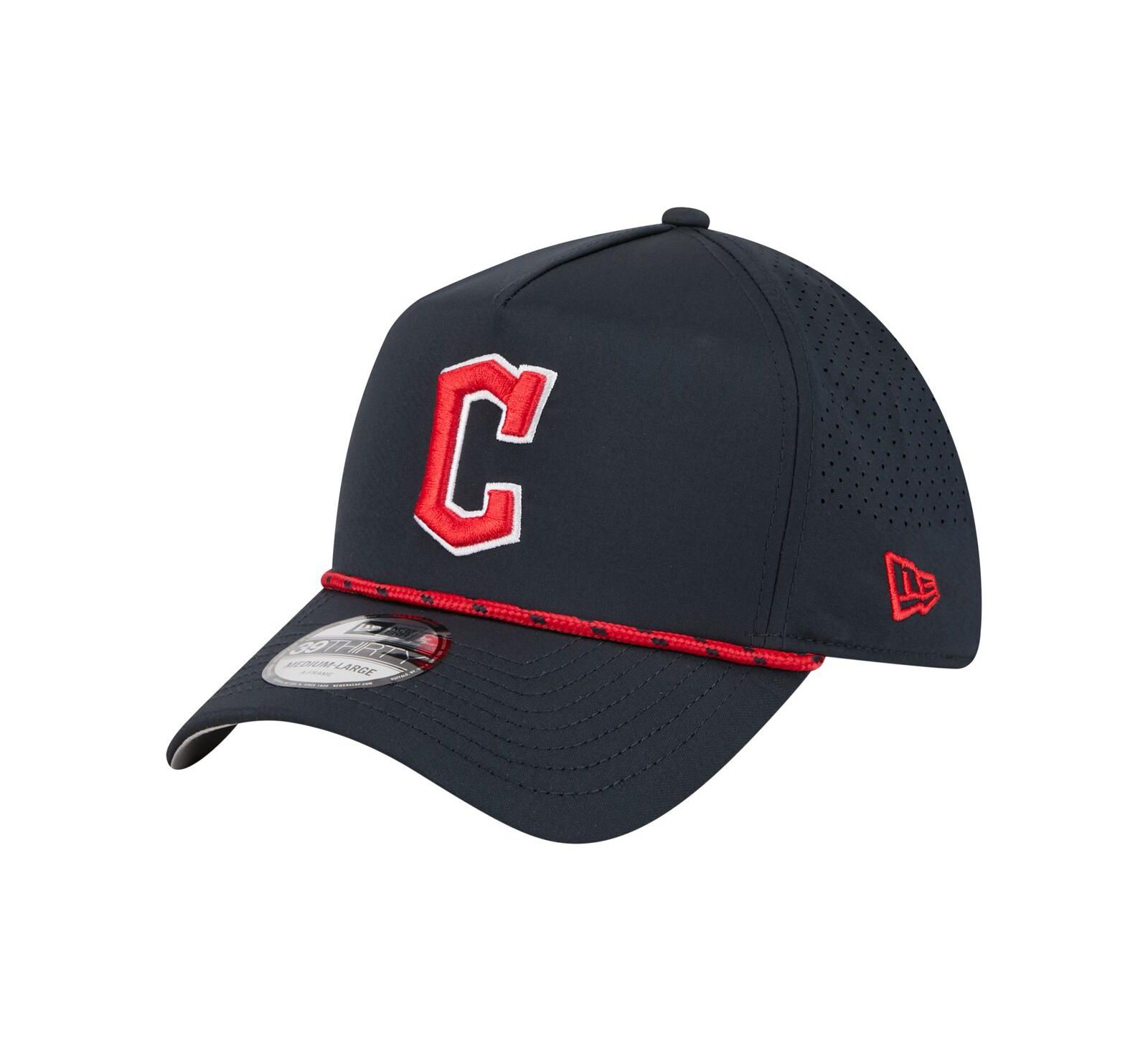 New Era кепка мужская Cleveland Guardians 39THIRTY A-Frame, темно-синяя