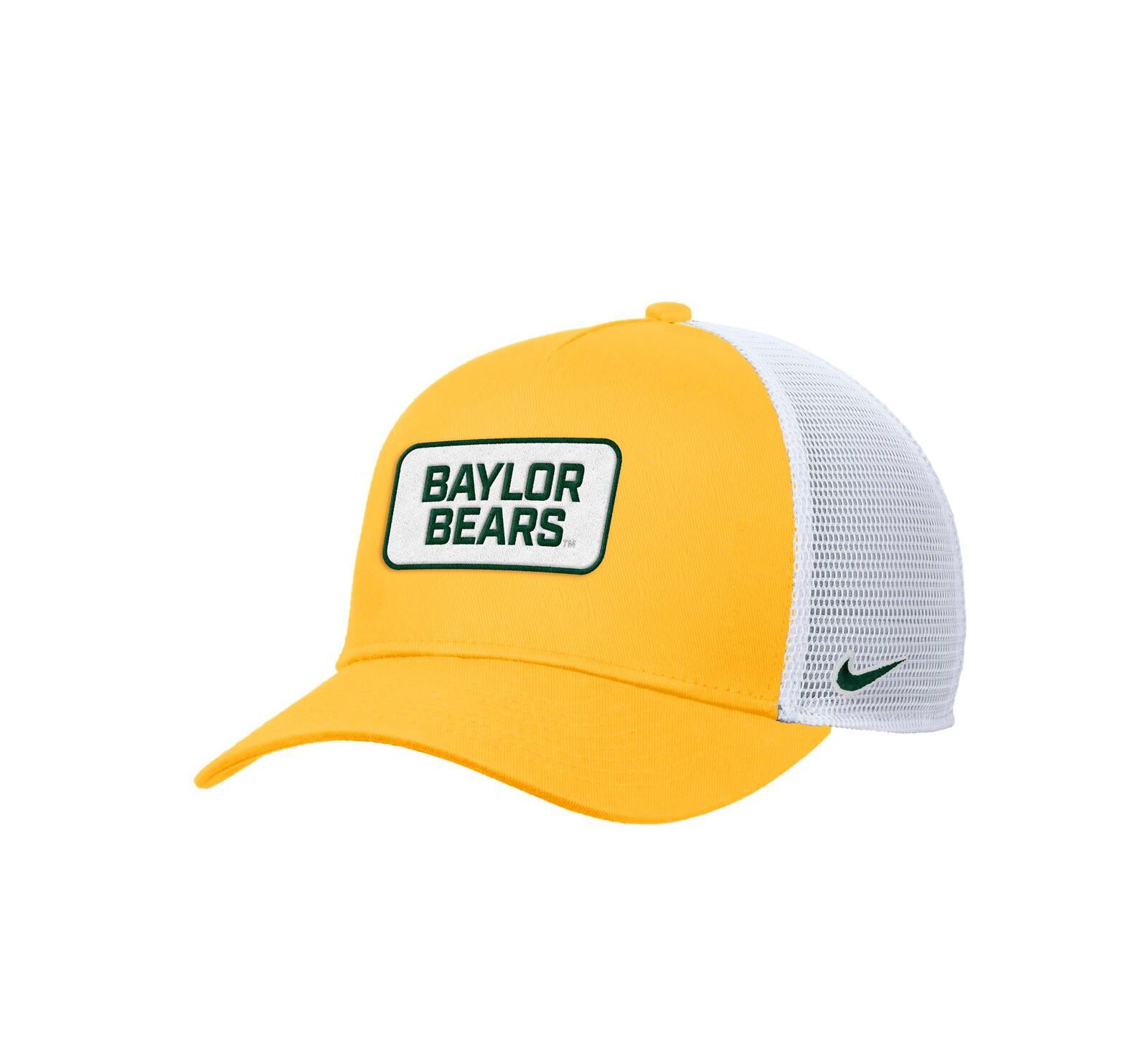 Мужская бейсболка Nike Gold Baylor Bears 2025 On-Field Rise Trucker Adjustable