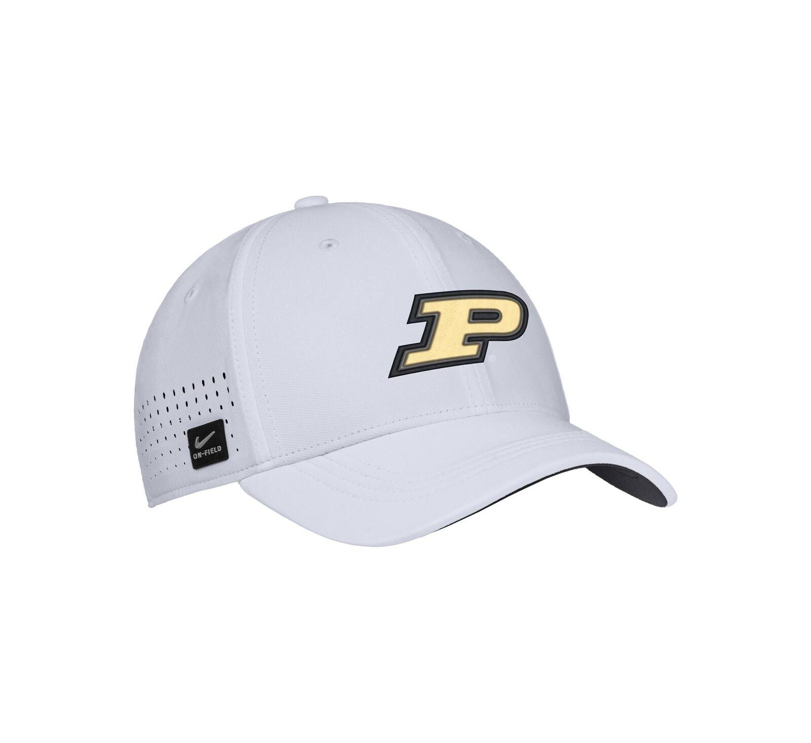 Nike Men's White Purdue Boilermakers 2025 On-Field Performance Flex Hat