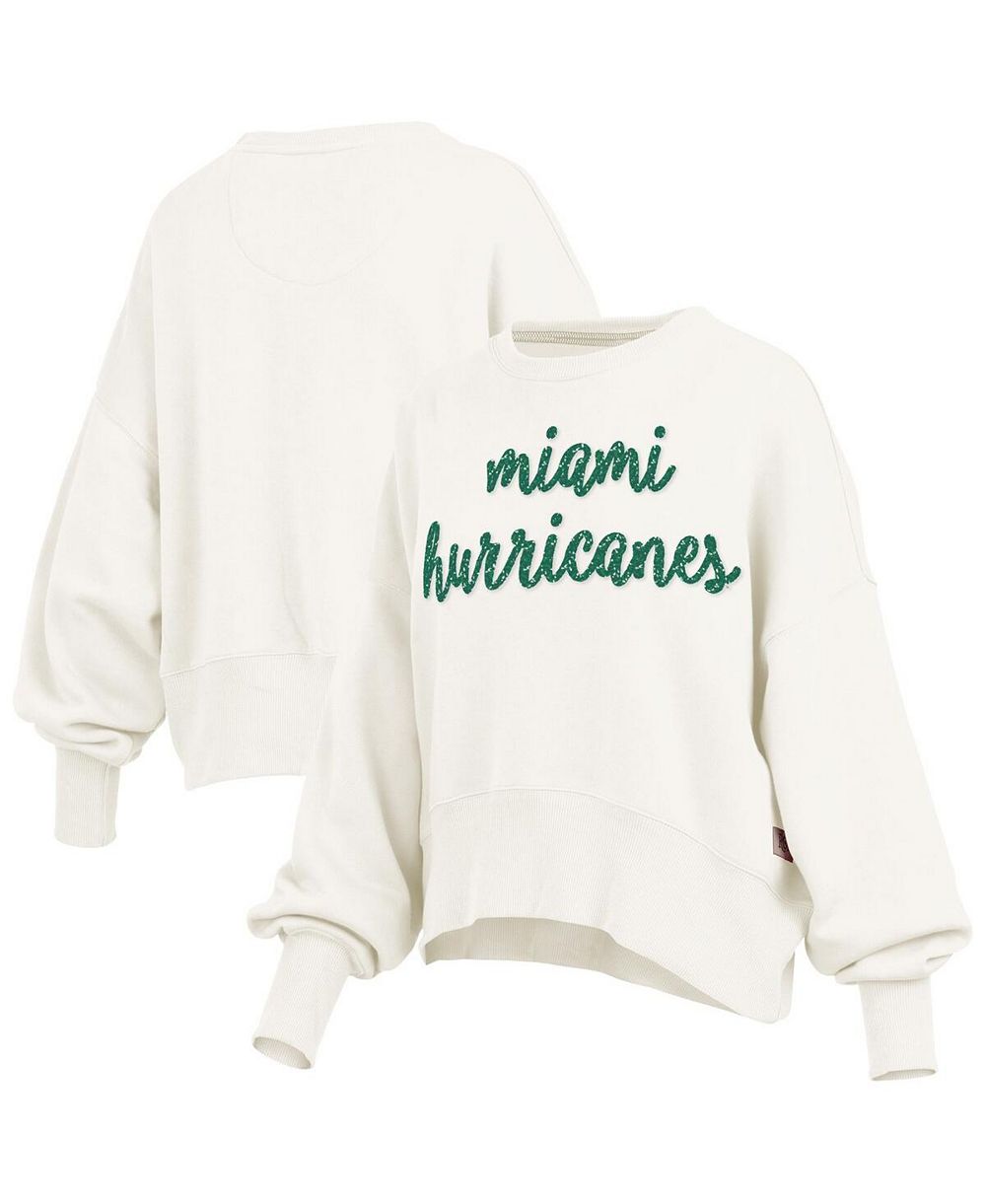 Pressbox Женский оверсайз свитшот Miami Hurricanes Cream