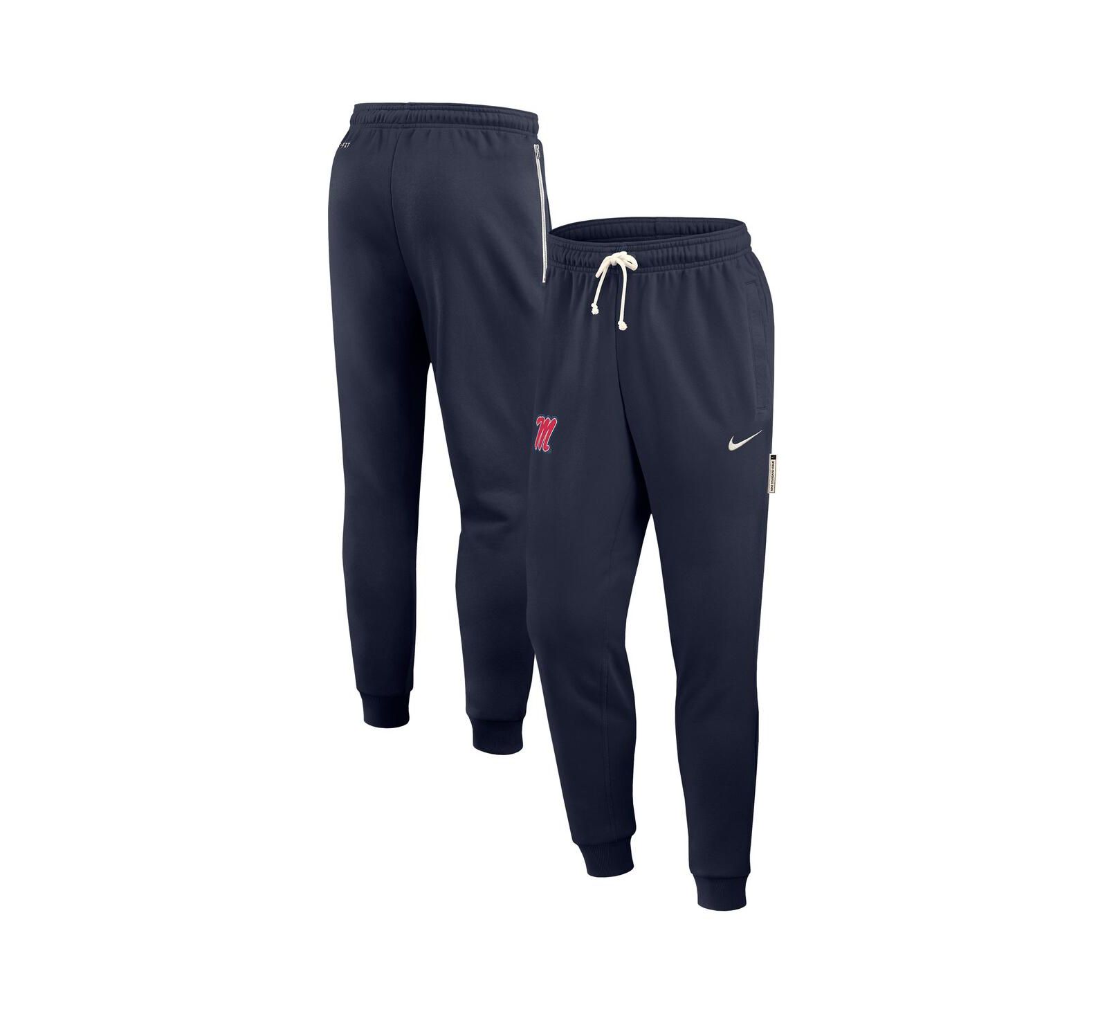Мужские брюки Nike Navy Ole Miss Rebels 2025 Sideline Performance Taper
