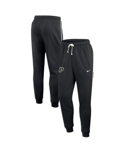 Мужские спортивные брюки Nike Purdue Boilermakers 2025 Sideline Performance Taper, черный